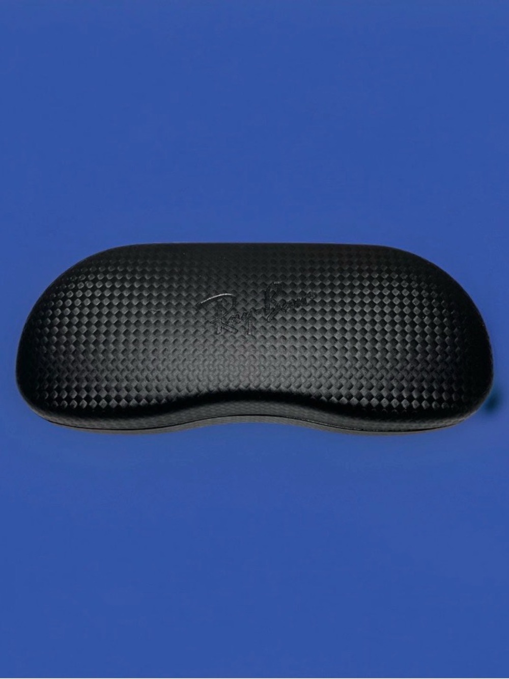 Ray-Ban Black Case Carbon Fiber Eyewear Sunglass Clam Shell Hard Case With Cloth